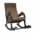 Кресло-качалка Модель 707 (Венге/Ткань коричневая Verona Brown) 