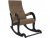 Кресло-качалка Модель 707 (Венге/Ткань Коричневый Malta 17)