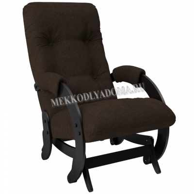 Кресло-глайдер Модель 68 (Венге/Ткань Темно-коричневый Malta 15 А)